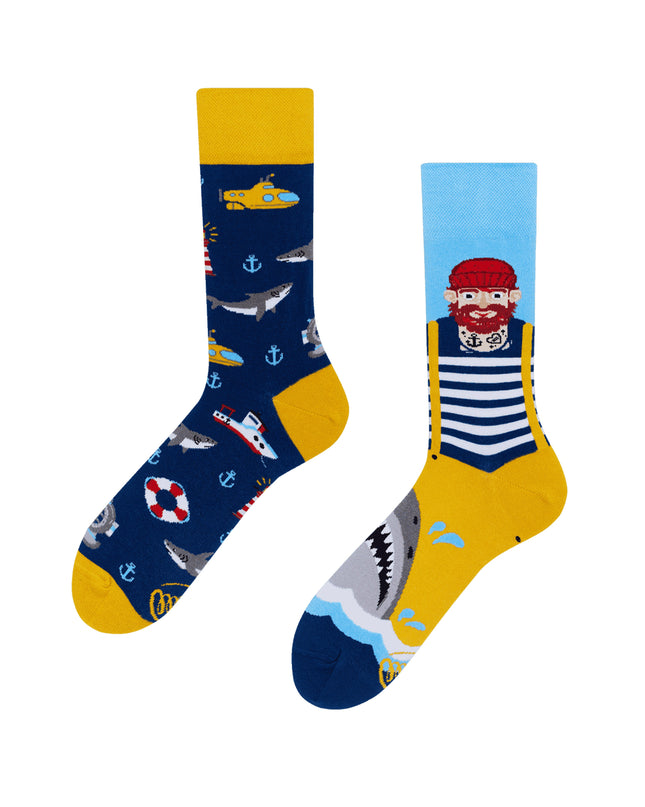 Viele Morgen Socken - Fischers Geschichte