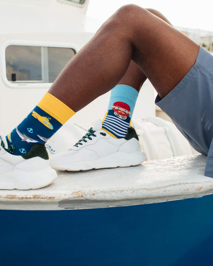 Viele Morgen Socken - Fischers Geschichte