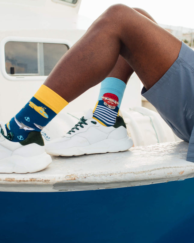 Viele Morgen Socken - Fischers Geschichte