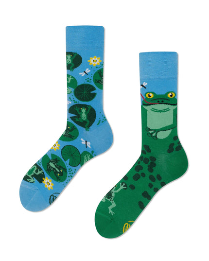 Viele Morgen Socken - Frosch
