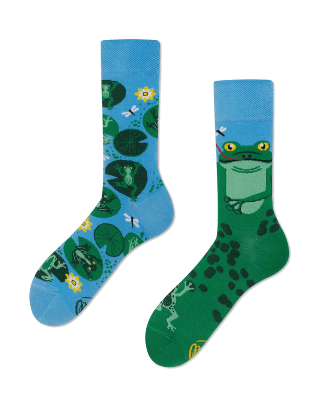Viele Morgen Socken - Frosch