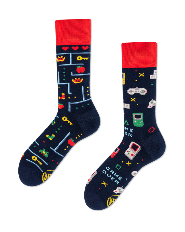 Game Over Fun Socks for All Ages