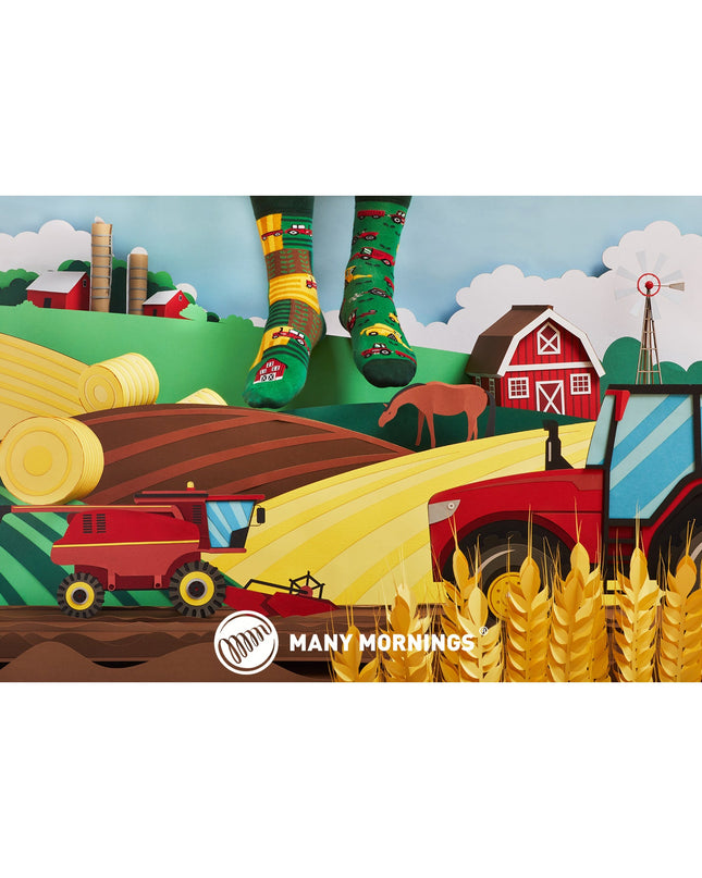 Viele Morgen Zokni – Fröhliche Ernte-Spaßsocken für alle Altersgruppen