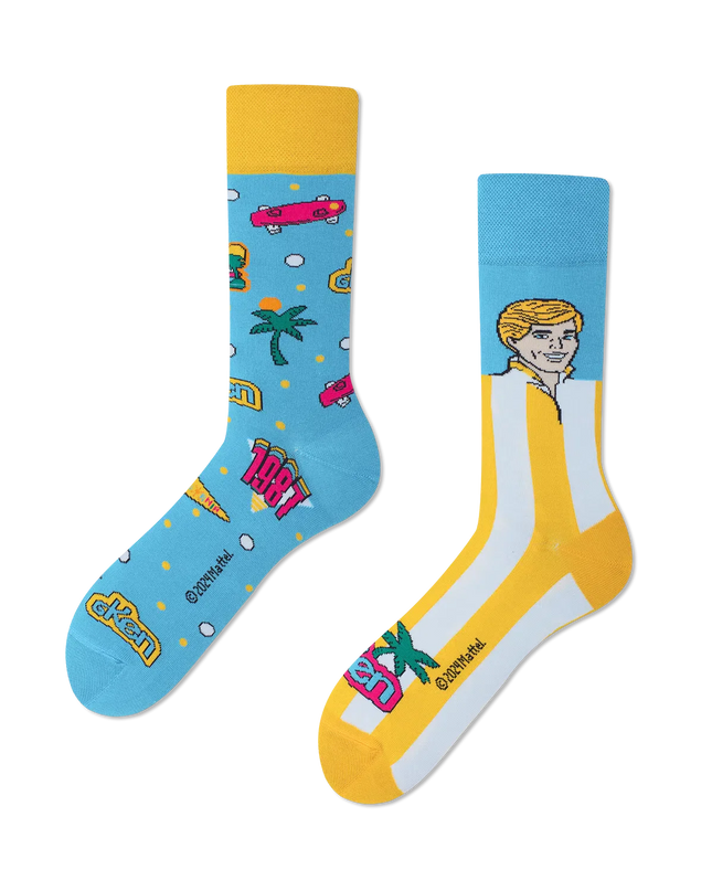 Many Mornings Socks - Ken 90's Style