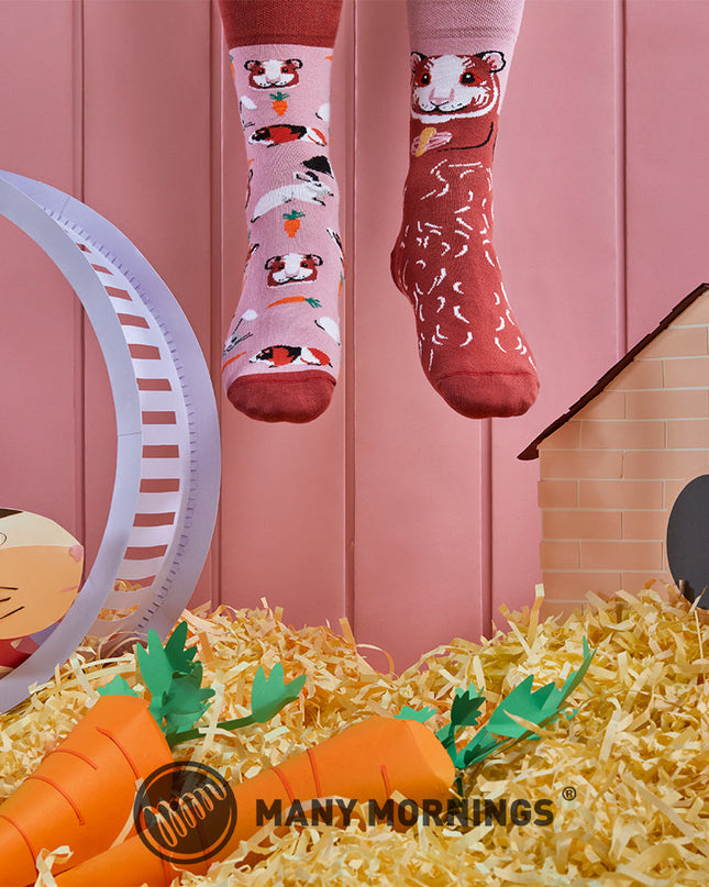Viele Morgen Zokni - Miss Meerschweinchen Lustige Socken für alle