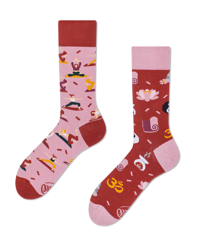 Viele Morgen Zokni - Namaste Weihnachtsspaß Socken für alle