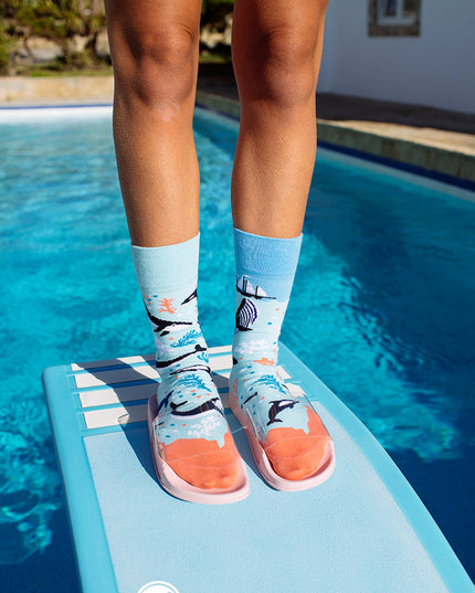 Many Mornings Zokni - Ocean Life Limited Edition Fun Socks