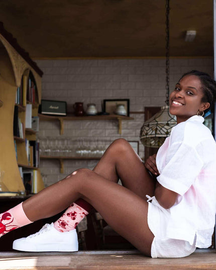 Many Mornings Zokni - Oh Crab! Christmas Fun Socks for Everyone