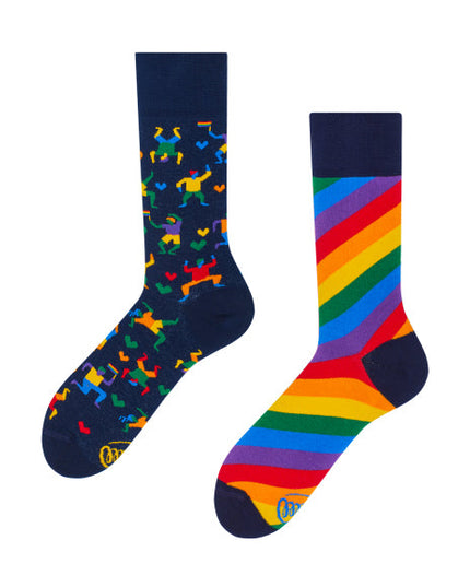 Many Mornings Zokni - Over The Rainbow Fun Socks for All Ages