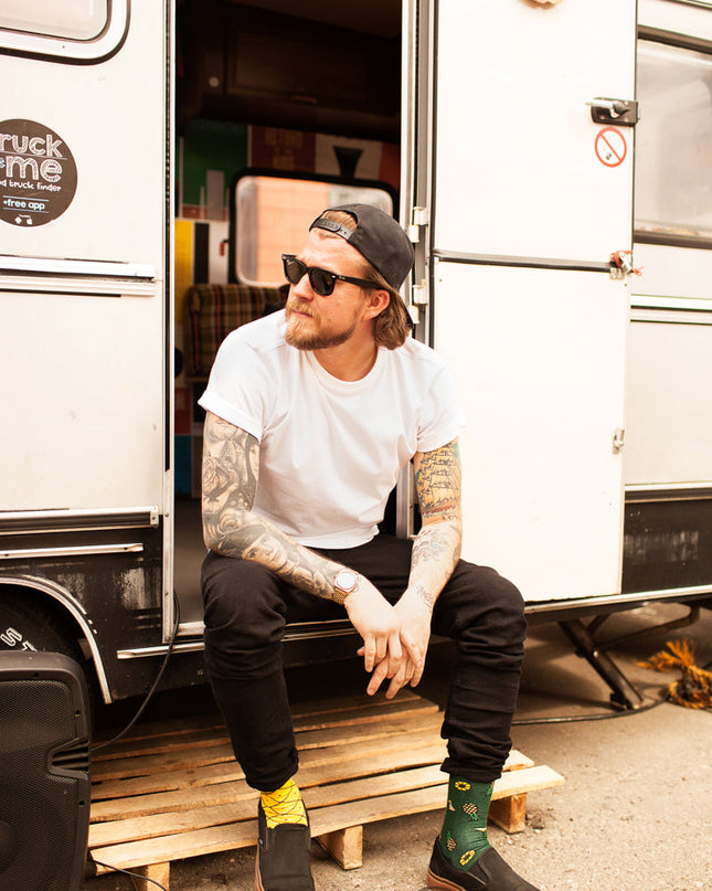 Many Mornings Zokni - Ananas-Sockenkollektion