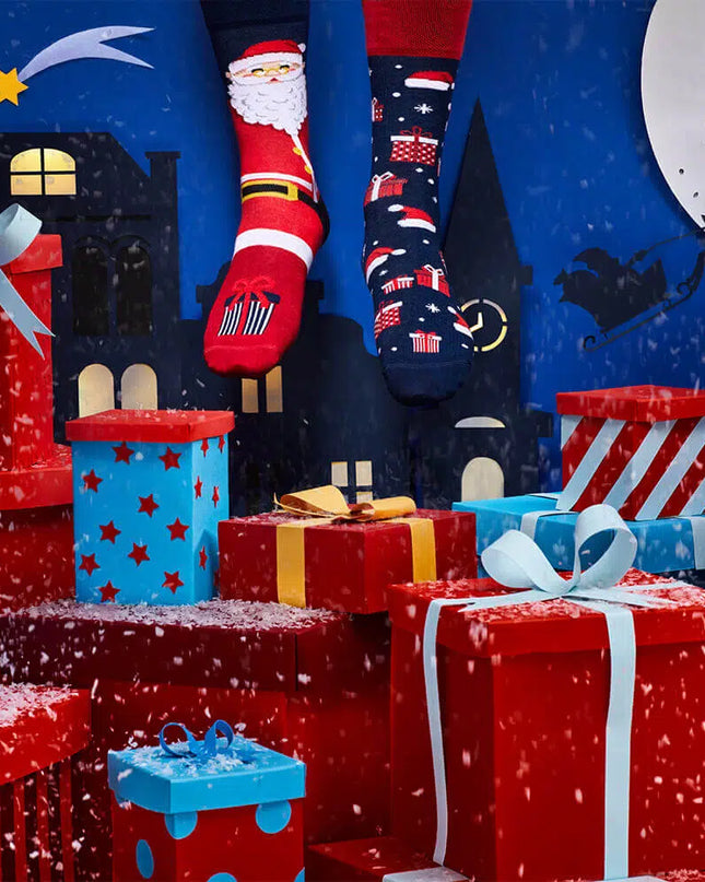 Viele Morgensocken - Weihnachtsmann