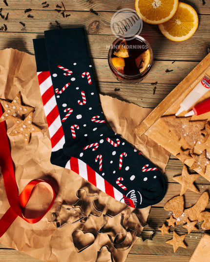 Many Mornings Socken – Süße Weihnachtskollektion