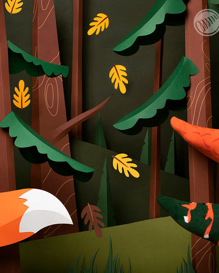 Many Mornings Zokni - The Red Fox Fun Socks Collection