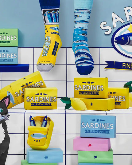 Socken für viele Morgen – Das Sardinen-Design