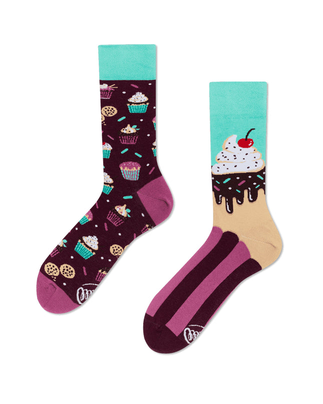 Viele Morgen Socken - Der Cupcake