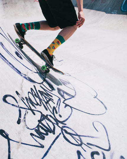 Many Mornings Zokni - Watermelon Splash Fun Socks for All