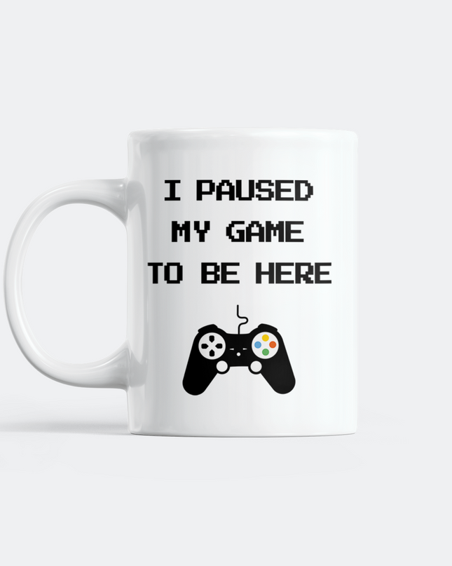 Ich habe mein Spiel pausiert (Tasse)