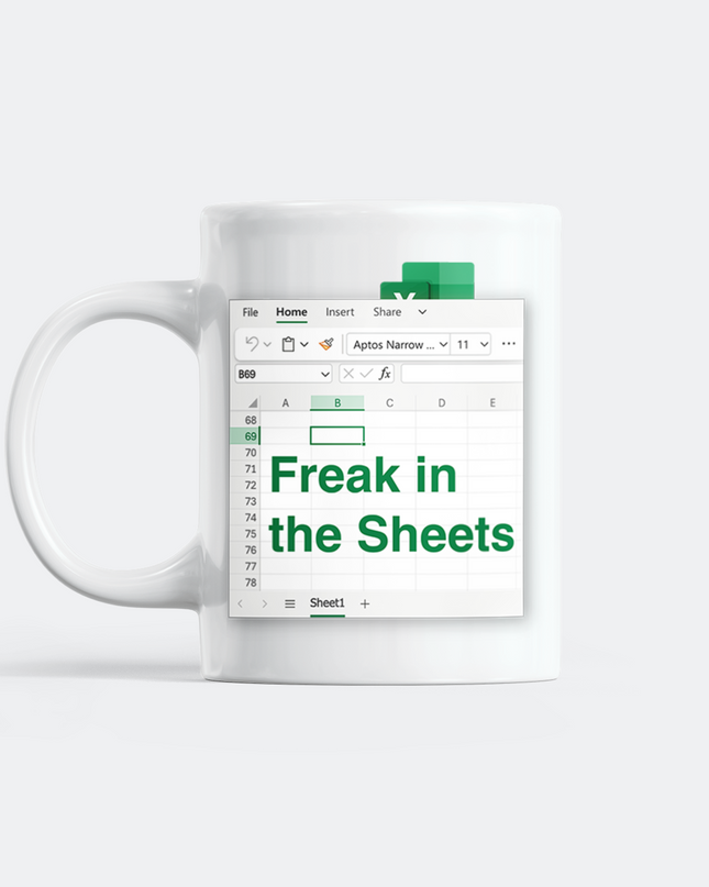 Freak in the Sheets Tasse