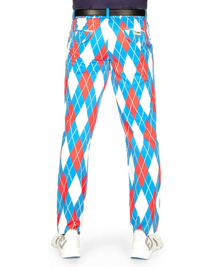 Men's American Argyle Golf Pants