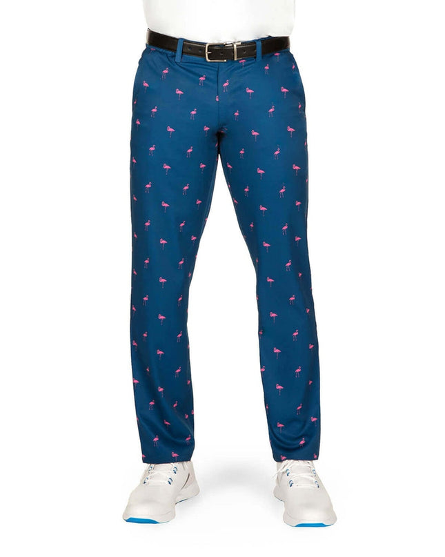 Men's Fairway Flamingo Disc Golf Pants