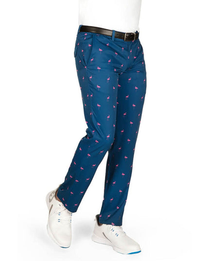 Men's Fairway Flamingo Disc Golf Pants