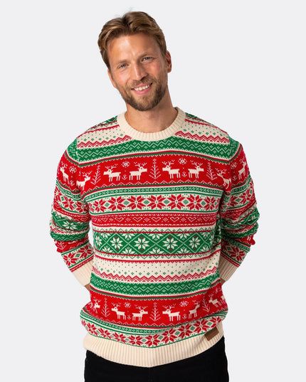 Strickweihnachtspullover für Herren