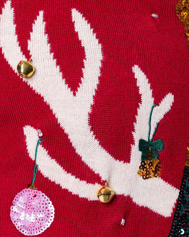 Prosecco-Weihnachtspullover für Herren