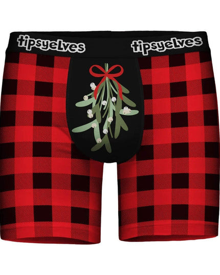 Men's Mistletoe Boxer Briefs