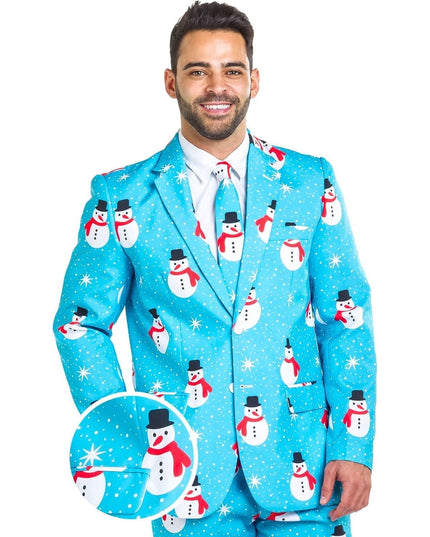 Men's Snowman is an Island Blazer w/ Tie