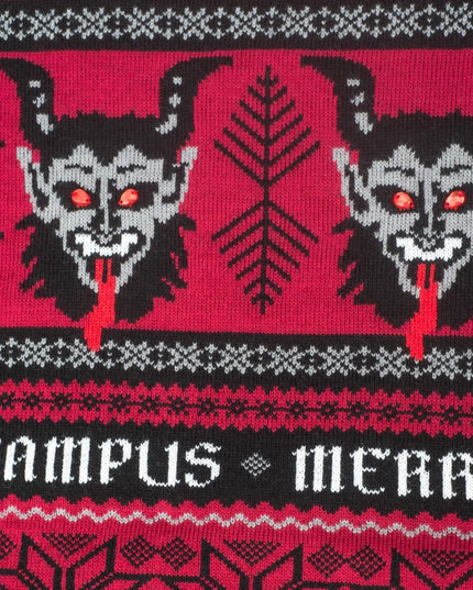 Fröhlicher Krampus-Weihnachtspullover für Erwachsene