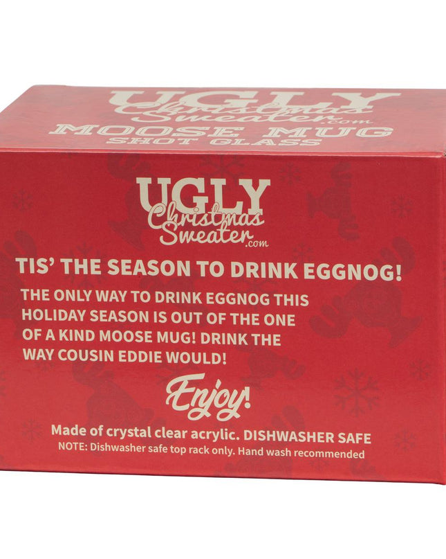 National Lampoon's Christmas Vacation Elch-Eierlikör-Schnapsglas