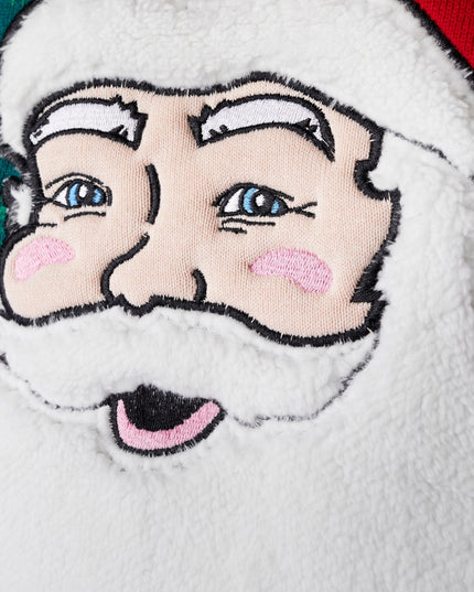 Weihnachtspullover für Damen mit Weihnachtsmannmotiv