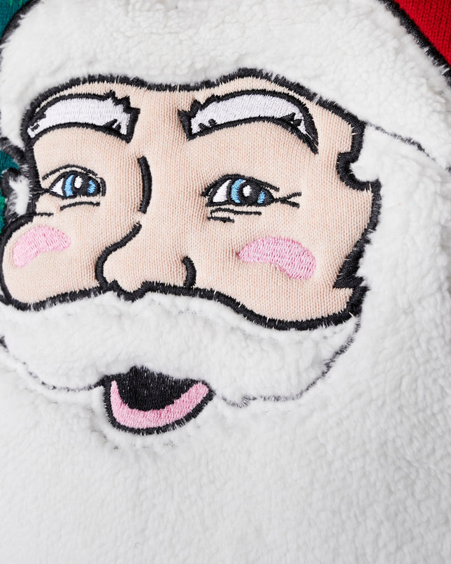 Weihnachtspullover für Damen mit Weihnachtsmannmotiv