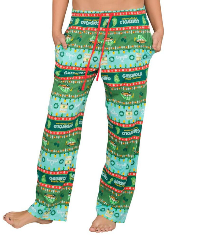 National Lampoon Griswold Fair Isle Weihnachts-Loungewear-Hose