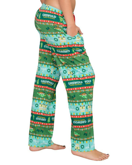 National Lampoon Griswold Fair Isle Weihnachts-Loungewear-Hose