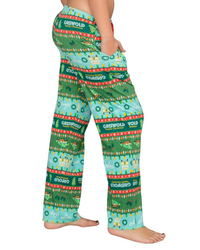 National Lampoon Griswold Fair Isle Weihnachts-Loungewear-Hose