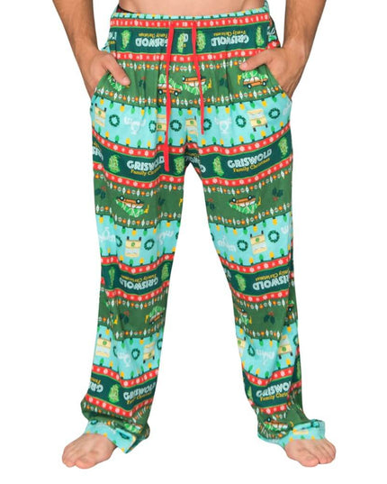 National Lampoon Griswold Fair Isle Weihnachts-Loungewear-Hose