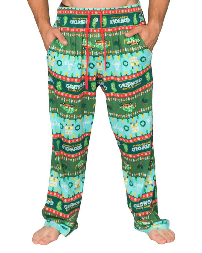 National Lampoon Griswold Fair Isle Weihnachts-Loungewear-Hose