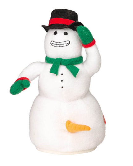 Naughty Happy Snowman Animated Plush Toy