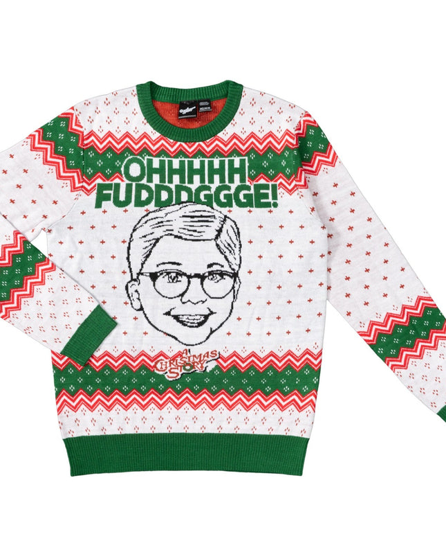 Eine Weihnachtsgeschichte Ralphie "Ohh Fuddggee" hässlicher Pullover