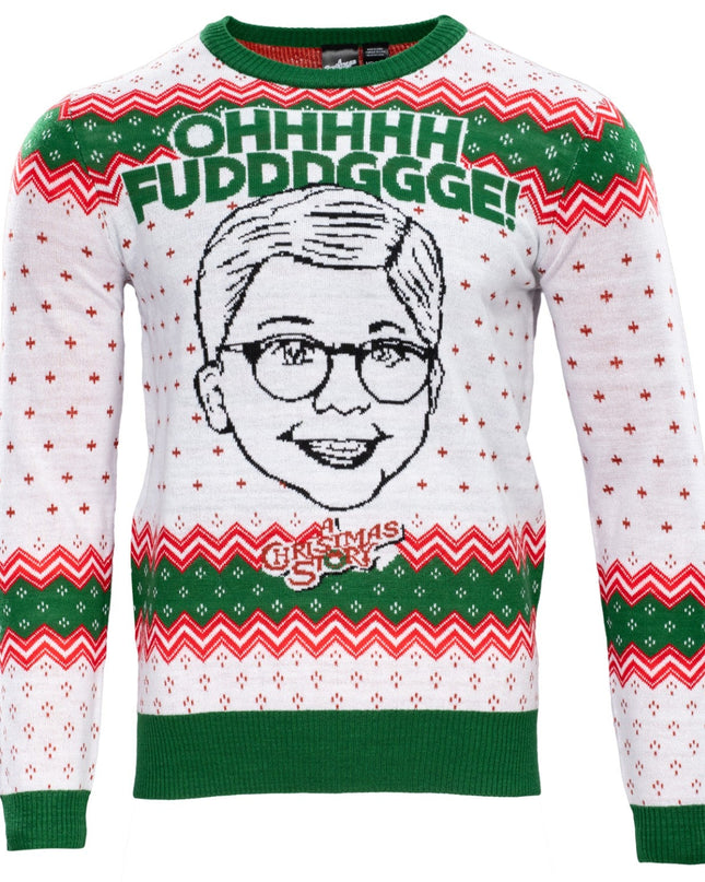 Eine Weihnachtsgeschichte Ralphie "Ohh Fuddggee" hässlicher Pullover