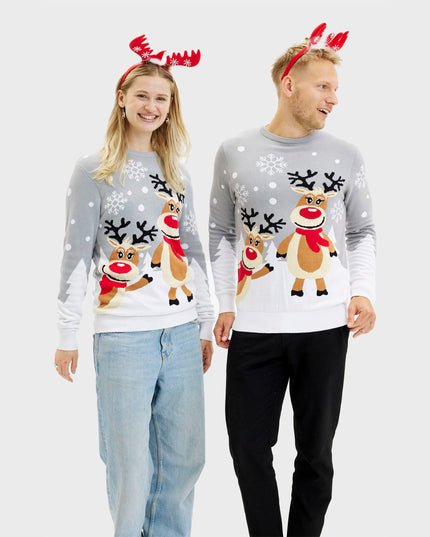 Cute Christmas Sweater for Women - Family-Friendly Design