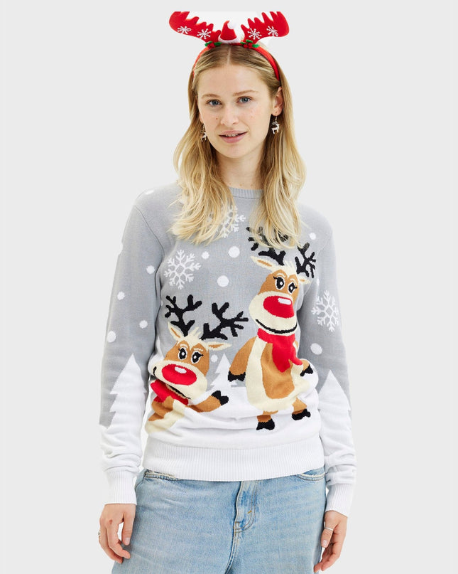 Cute Christmas Sweater for Women - Family-Friendly Design