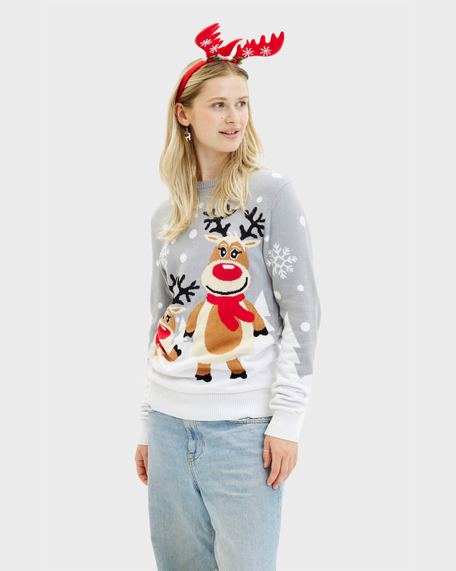 Cute Christmas Sweater for Women - Family-Friendly Design