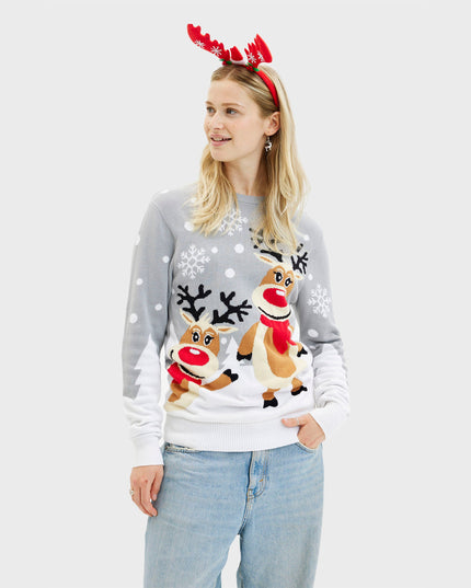 Cute Christmas Sweater for Women - Family-Friendly Design