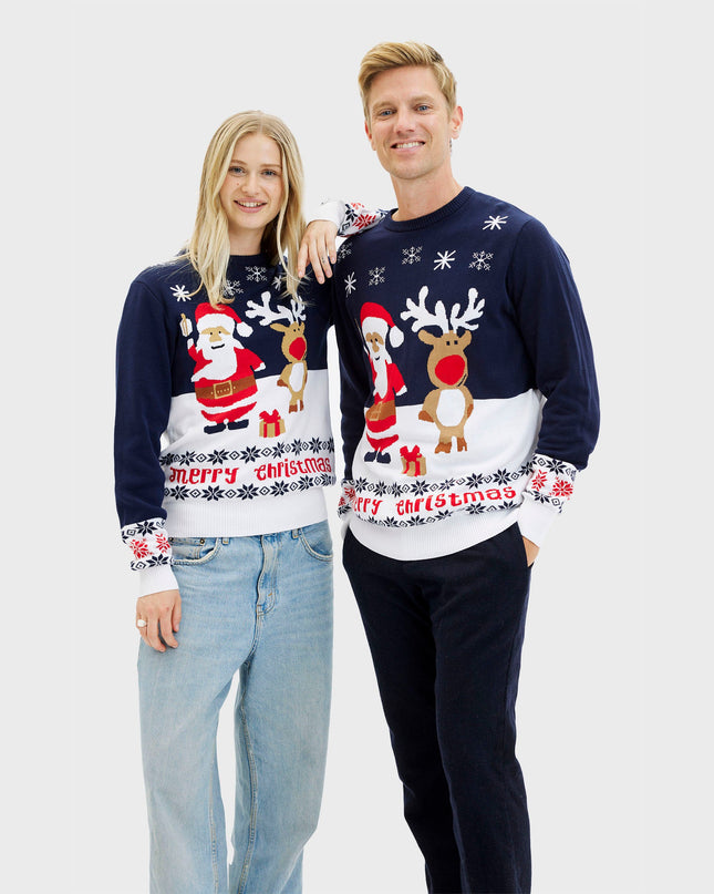 Ultimate Christmas Sweater for Men - Family-Friendly Design