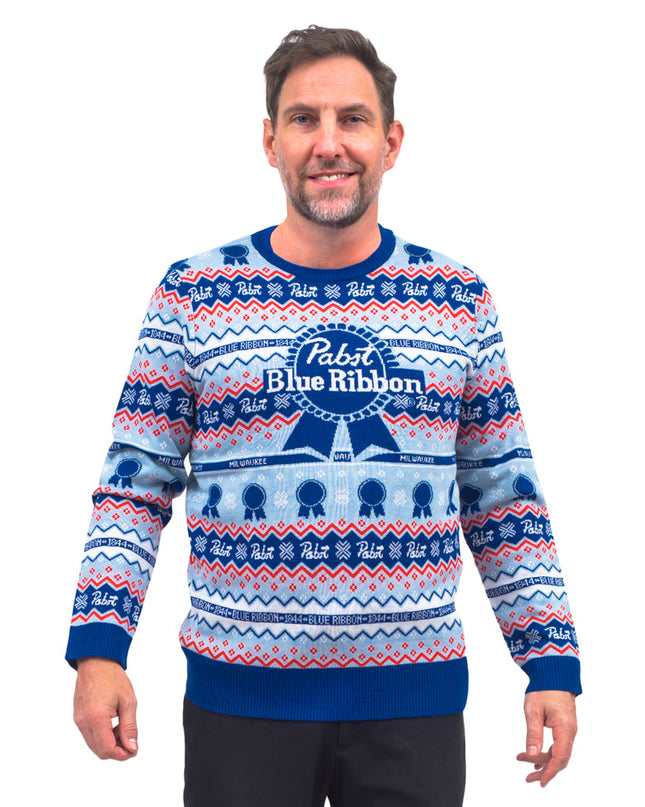Pabst Fair Isle Bier, Weihnachtspullover
