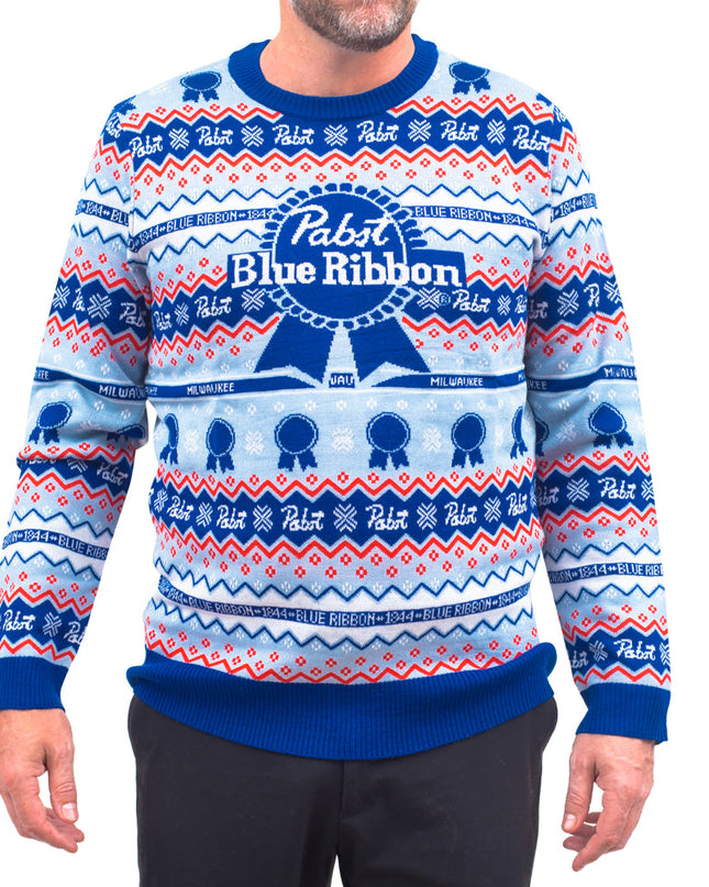 Pabst Fair Isle Bier, Weihnachtspullover