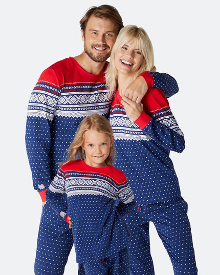 Marius Blue Family Pyjamas