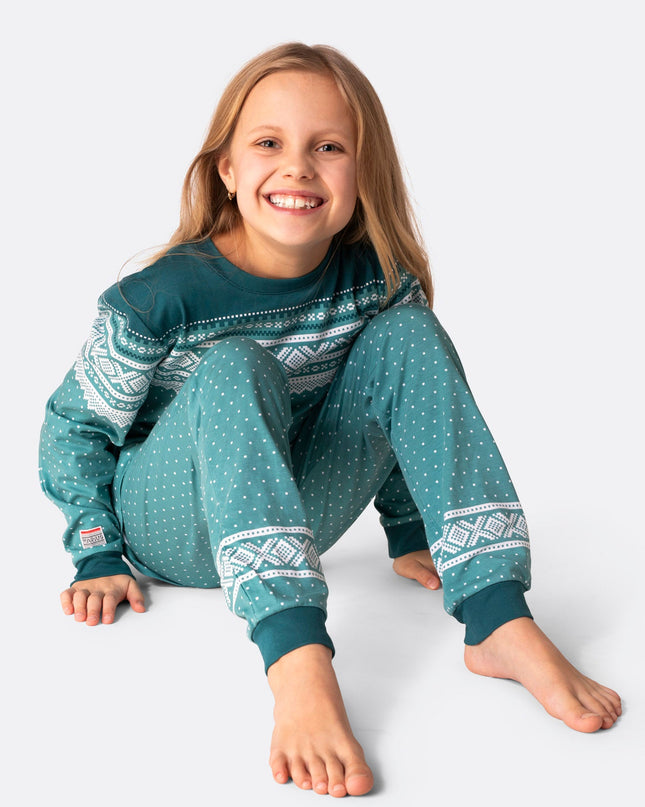 Marius Green Christmas Pajamas for Kids